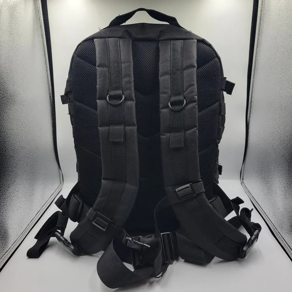RARE SOC Sandpiper of California Black Military Tactical Backpack Blackout Bag